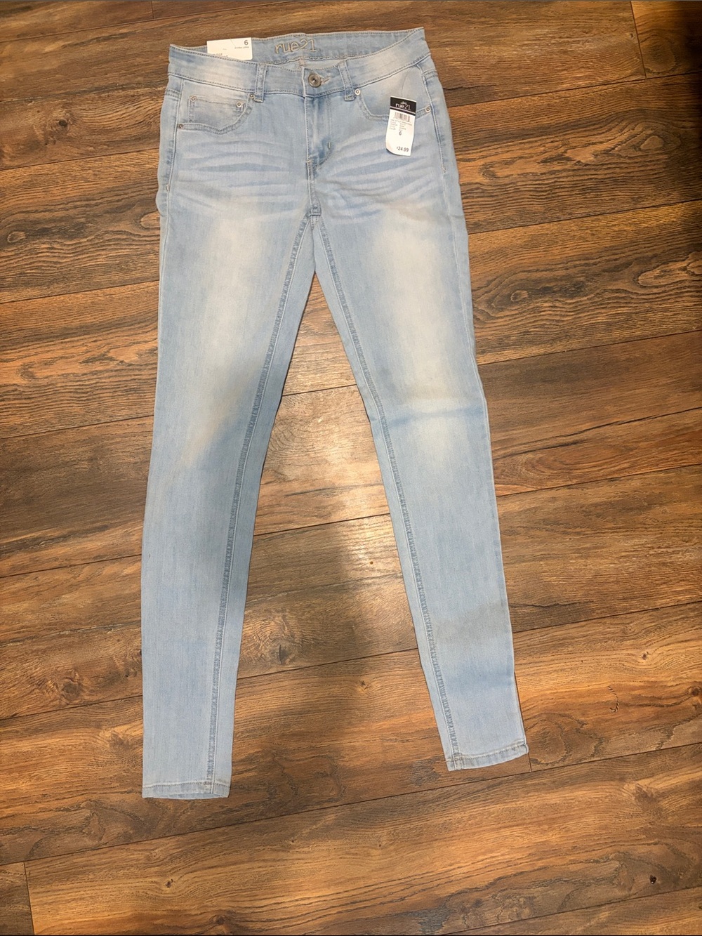 Rue21 Light Blue Skinny Jeans
